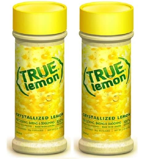 True Lemon Crystallized Lemon Powder 2 Bottle Pack 810979001201 Ebay