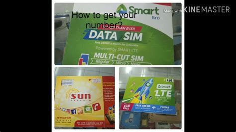 How To Get Your Mobile Number Smarttnt And Sun Youtube