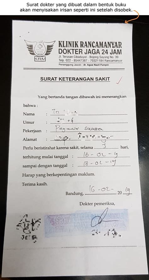Contoh surat lamaran kerja dokter surat dokter pendidikan. Ide Contoh Surat Sakit Dokter Terbaru dan Terlengkap Untuk Menulis Surat Baik dan Benar - Gawe CV