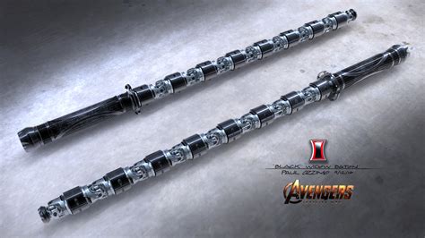 Infinity War Concept Art New Black Widow Weapons Designed By Paul