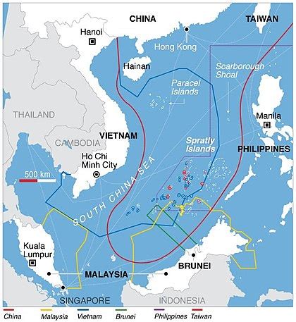 So should we expect the pla to try to expel the ronald reagan carrier strike group from the heavily disputed waters? Territorial disputes in the South China Sea - Wikipedia