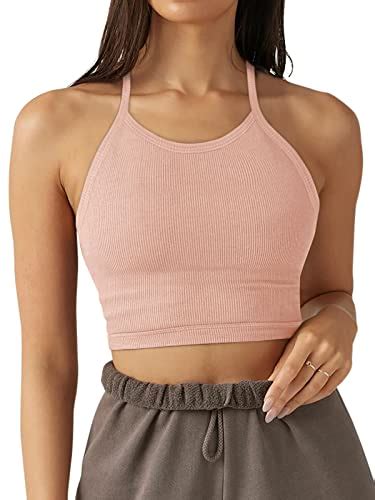 Best Pink Cropped Tank Tops To Pair With High Waisted Jeans