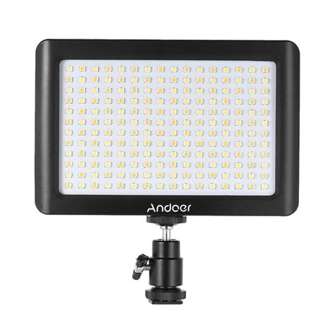 Andoer Mini Portable Led Light Panel Lamp Dimmable Studio Video