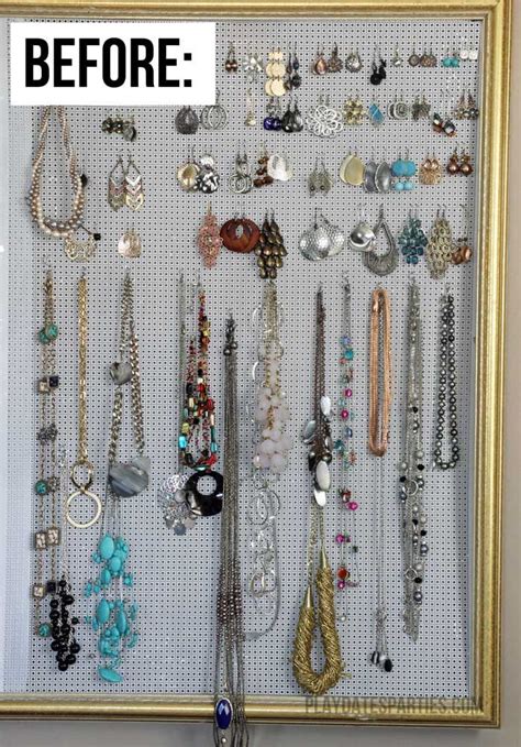 How To Make Your Own Jewelry Organizer Get Organized Make Your Own
