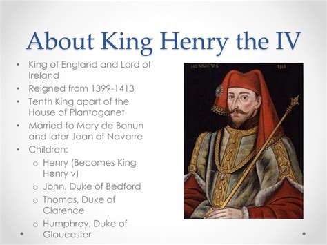 Ppt King Henry Iv Of England Powerpoint Presentation Free Download