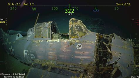 USS Lexington And Several Aircraft Discovered By Paul Allen World