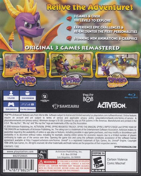 Spyro Reignited Trilogy Box Shot For Pc Gamefaqs