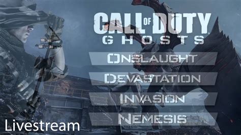 Call Of Duty Ghosts Multiplayer Livestream Part 4 Onslaught Dlc Xbox