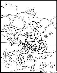 Resultado de imagen para paisajes primaverales para colorear e imprimir