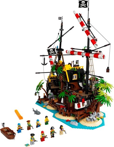 סגנון לגו technic השתנה עם הזמן. LEGO Ideas 21322 Pirates of Barracuda Bay dévoilé ...