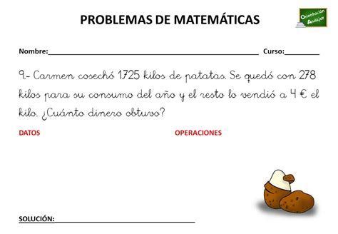 Problemas Matematicos Multiplicaciones 3 Imagenes Editorial