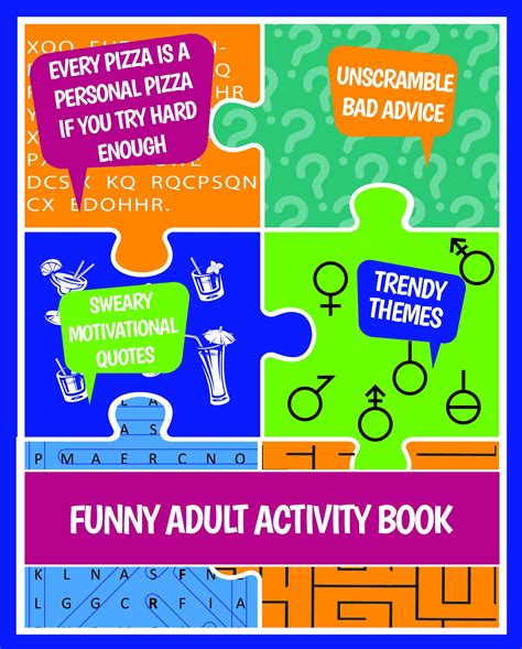 Get Your Free Copy Of Funny Adult Activity Book By Jo Puzzled Booksprout