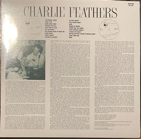 charlie feathers uh huh honey lp new rockabilly benny joy carl perkins morgan ebay
