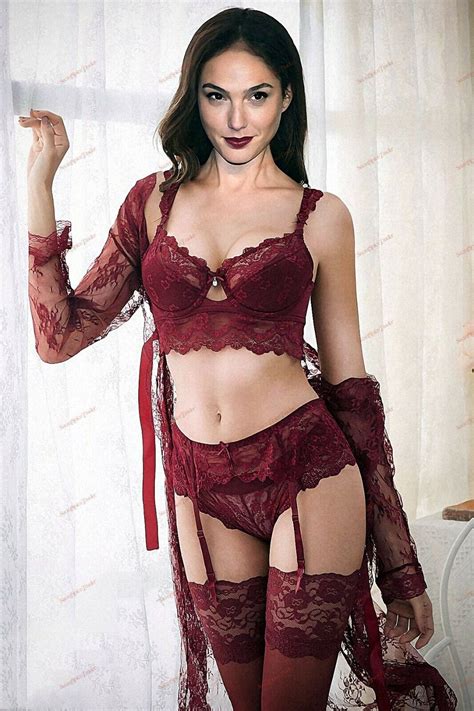 Gal Gadot Hot Sexy Celebrity Pinup Lingerie Hot Poster Photo Prints