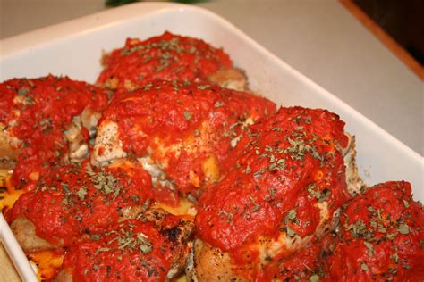 Penne and chicken tenderloins with spiced tomato sauce. COOK WITH SUSAN: Baked Chicken with Roasted Tomato Sauce