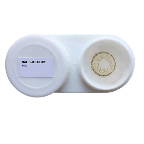 Solotica Natural Mel Light Honey Green Yearly Contact Lenses