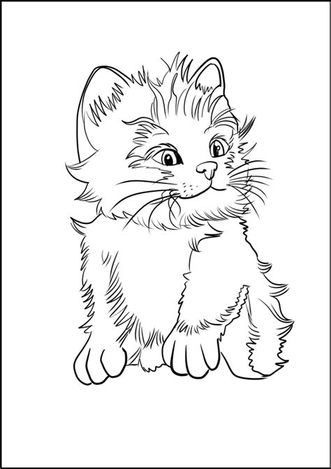 She has white fur with pointy ears. Mighty Mike coloring page - Drawing 4
