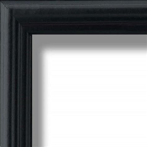 14x30 Custom Made Thin Black Picture Poster Frame Solid Wood 75 Inch