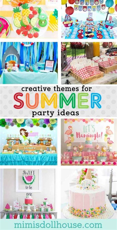 keep cool with these hot summer party themes first birthday party themes summer party themes
