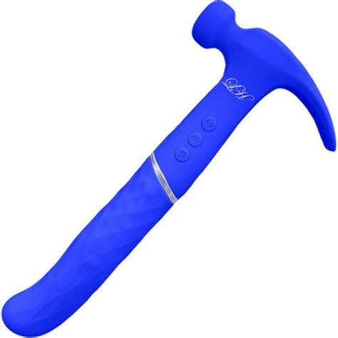 Love Hamma Multi Speed Hammer Shaped Angle Vibrator Curved Ribbed Dildo Sex Tool Ebay