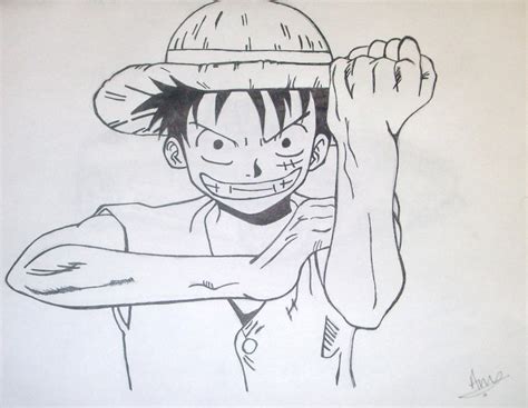 Luffy By Andrew Sketches On Deviantart