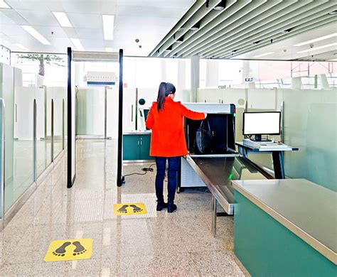 Airport Security Checkpoint Stock Photos Pictures And Royalty Free