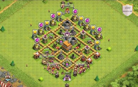 Best Th War Base Links Anti Stars Coc Bases