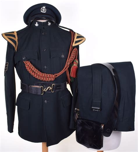 Complete No1 Dress Uniform And Peaked Cap Of A Band Sergeant Of The