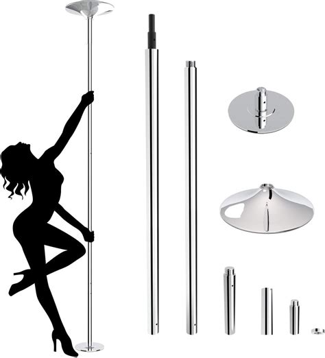Stripper Poles 45mm Removable Dance Pole Set Portable Twirling Bar Static Exercise Club Party
