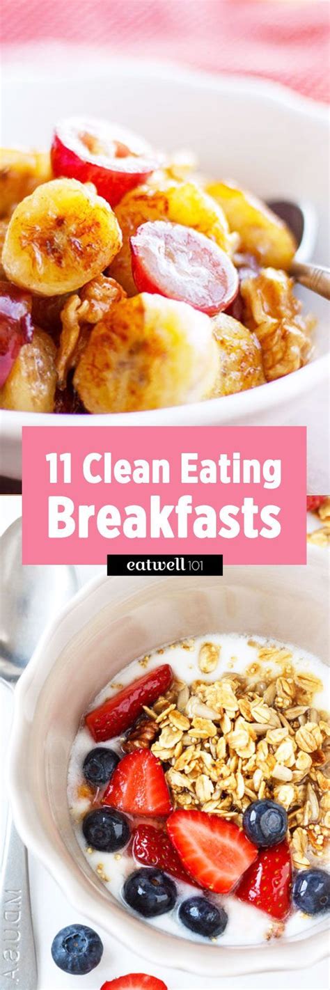 20 Clean Eating Breakfasts Youll Actually Want To Wake Up For Clean