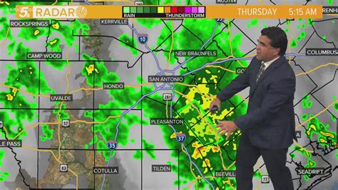 Continuous san antonio weather broadcasts can be heard over noaa weather radio, the voice of the national weather service and the radio for all seasons, at 162.550 mhz. KENS 5 Weather: Flash floods remain a threat for San ...