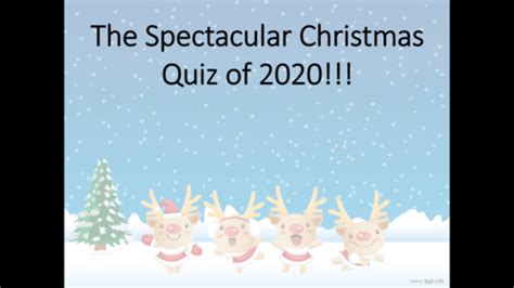 Christmas Quiz 2020 Teaching Resources