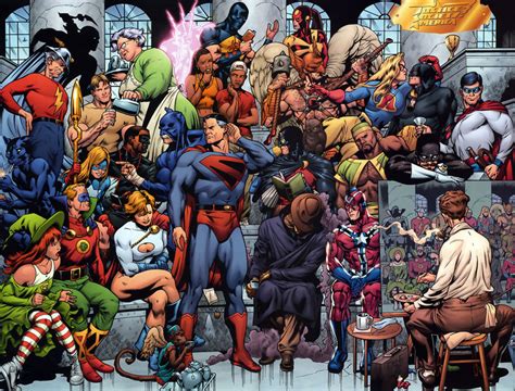 Justice Society Of America Comic Art Community Gallery Of Comic Art