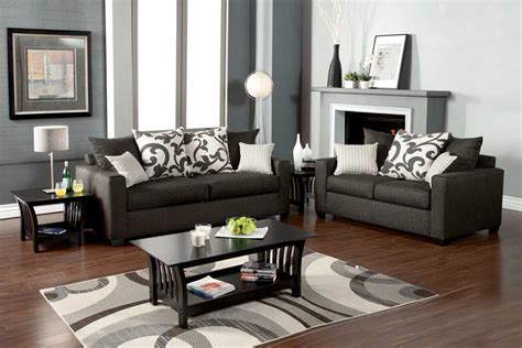 The color grey suits best for sofas or couches as it can accentuate the ambience of the whole living room. Hermosa Sofa + Loveseat set (gray) - Sofa Sets - Living Room