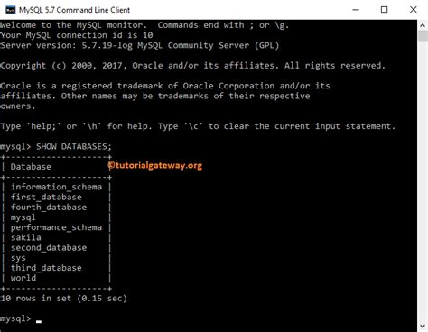 Mysql Delete Database