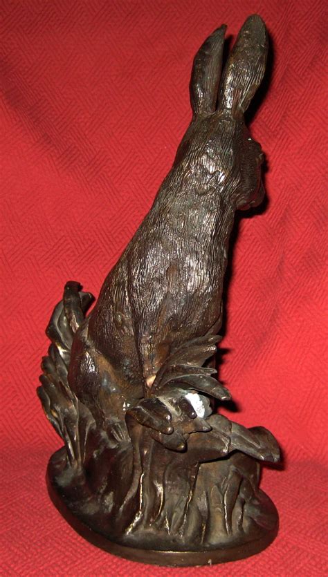 Bronze Rabbit Sculpture Collectors Weekly