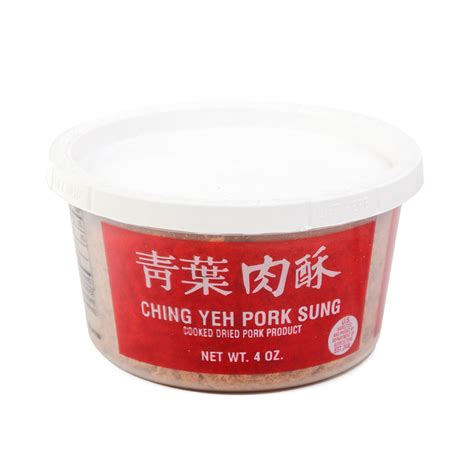 Ching Yeh Pork Sung 4oz Tak Shing Hong