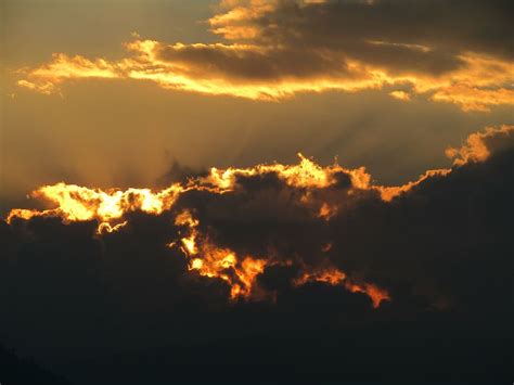 Clouds Golden Hours Hour Sunset Sunrise Cloud Sky Nature