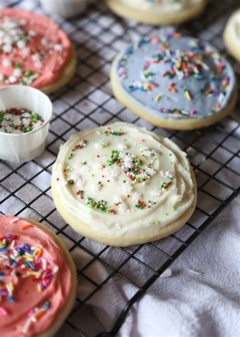 Cream Cheese Cut Out Sugar Cookies Cookies And Cups