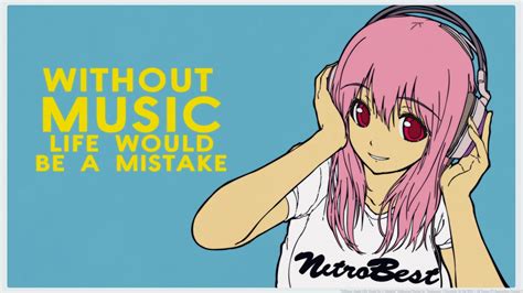 Wallpaper Illustration Anime Girls Text Music Cartoon Pink Hair