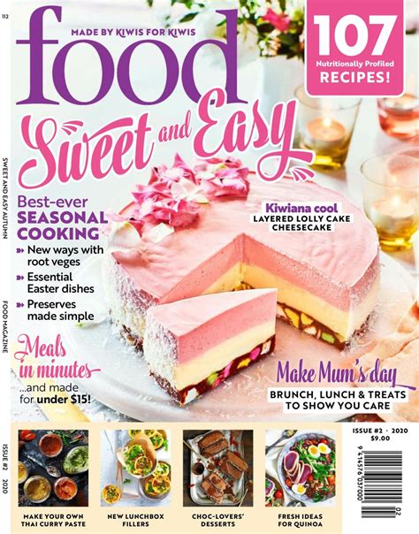 Dessert Magazine Cover