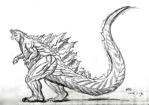 Godzilla Coloring Gigan Tall Standing Monsters 2000 Printable Vs Mecha
