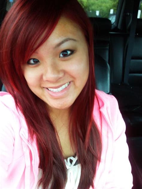 Loreal hicolor red & magenta. Red Hair, No Bleach! L'oreal Hi-Color Hilights for dark ...