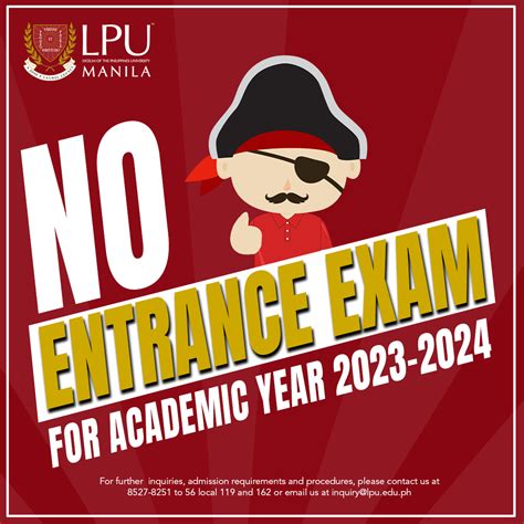 LPU Advisory NO ENTRANCE EXAM Lyceum Of The Philippines University Manila