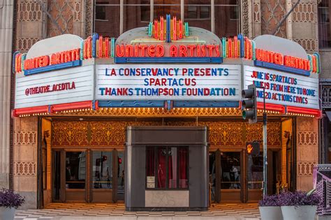 The United Theater On Broadway Los Angeles Historic Theatre Photography