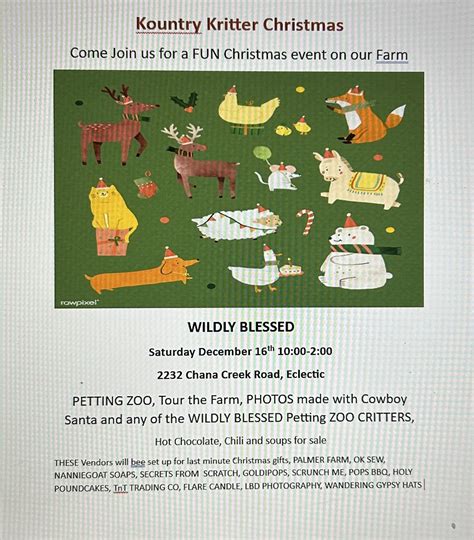 Kountry Kritter Christmas | Sweet Grown Alabama