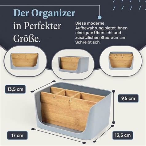 Eco Bureau Organizer Tafel Kantoor Cosmetica Organizer Mobiele