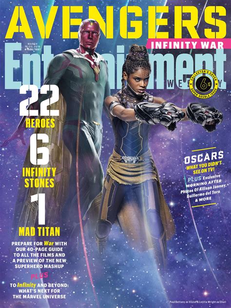 Avengers Infinity War The Vision And Shuri Entertainment Weekly