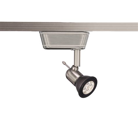 Wac Lighting 8w Led Low Voltage Track Luminaire H Track 3000k Brushed Nickel