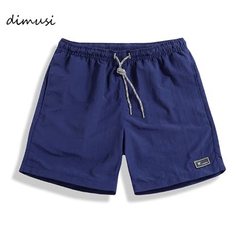 Dimusi New Mens Shorts Summer Mens Beach Shorts Cotton Casual Male Solid Sports Shorts Homme